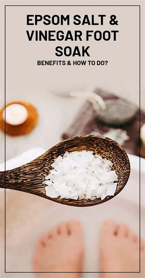 foot soak with vinegar and epsom salt|epsom salt foot soak reviews.